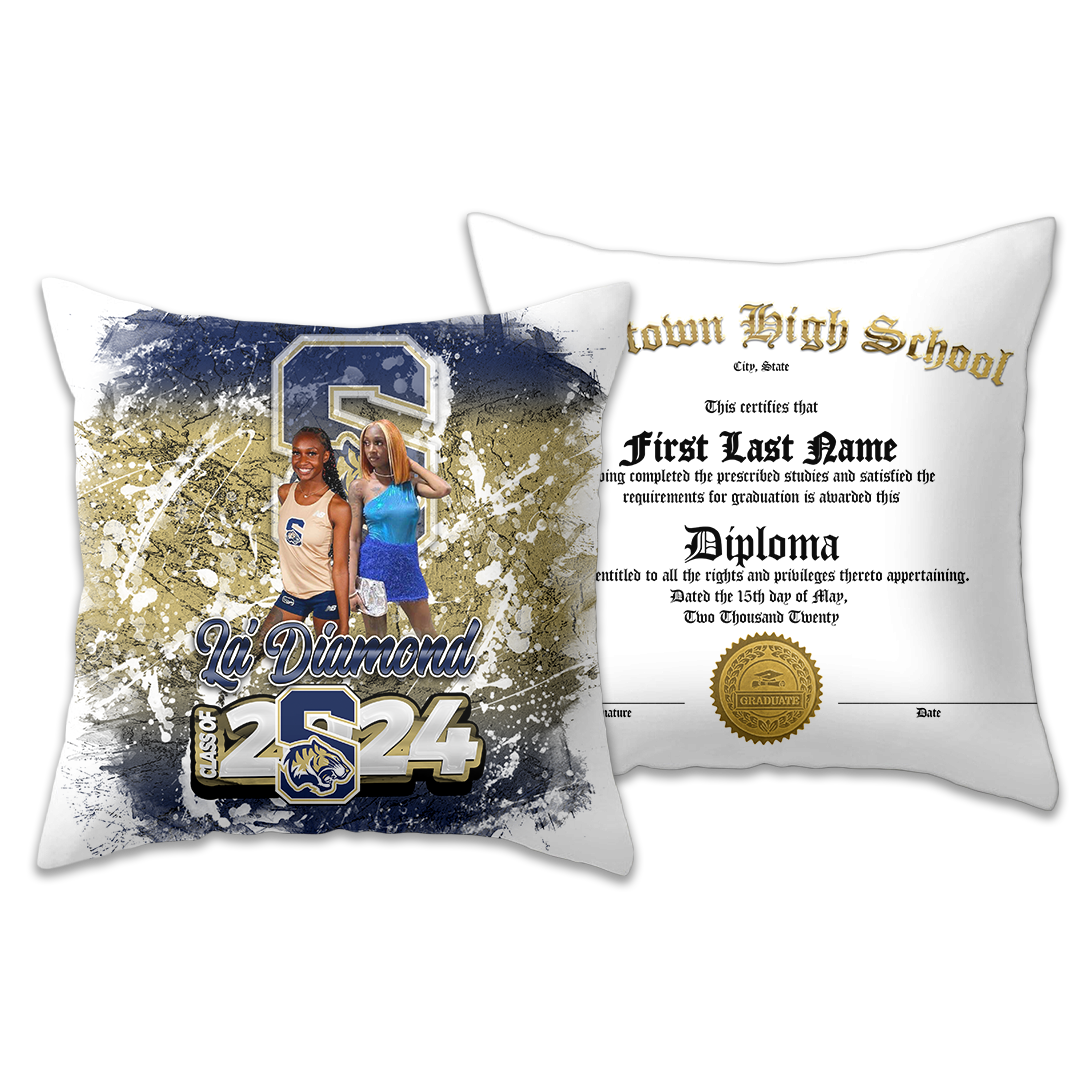 Graduation 2024 Celebration Pillow