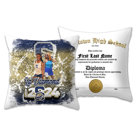 Graduation 2024 Celebration Pillow