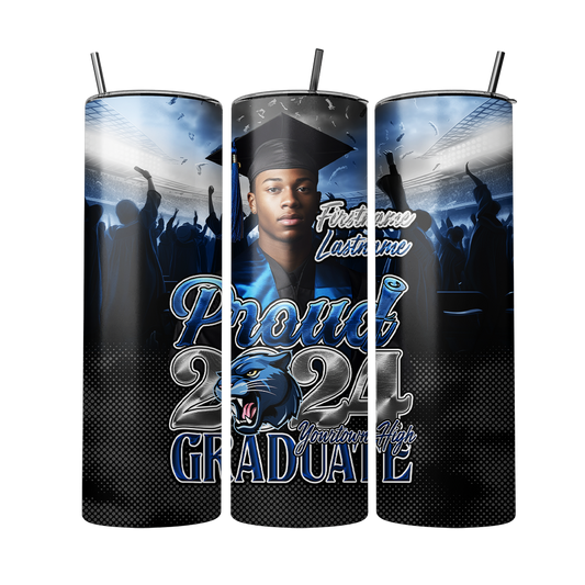 Graduation 2024 Proud Graduate Tumbler