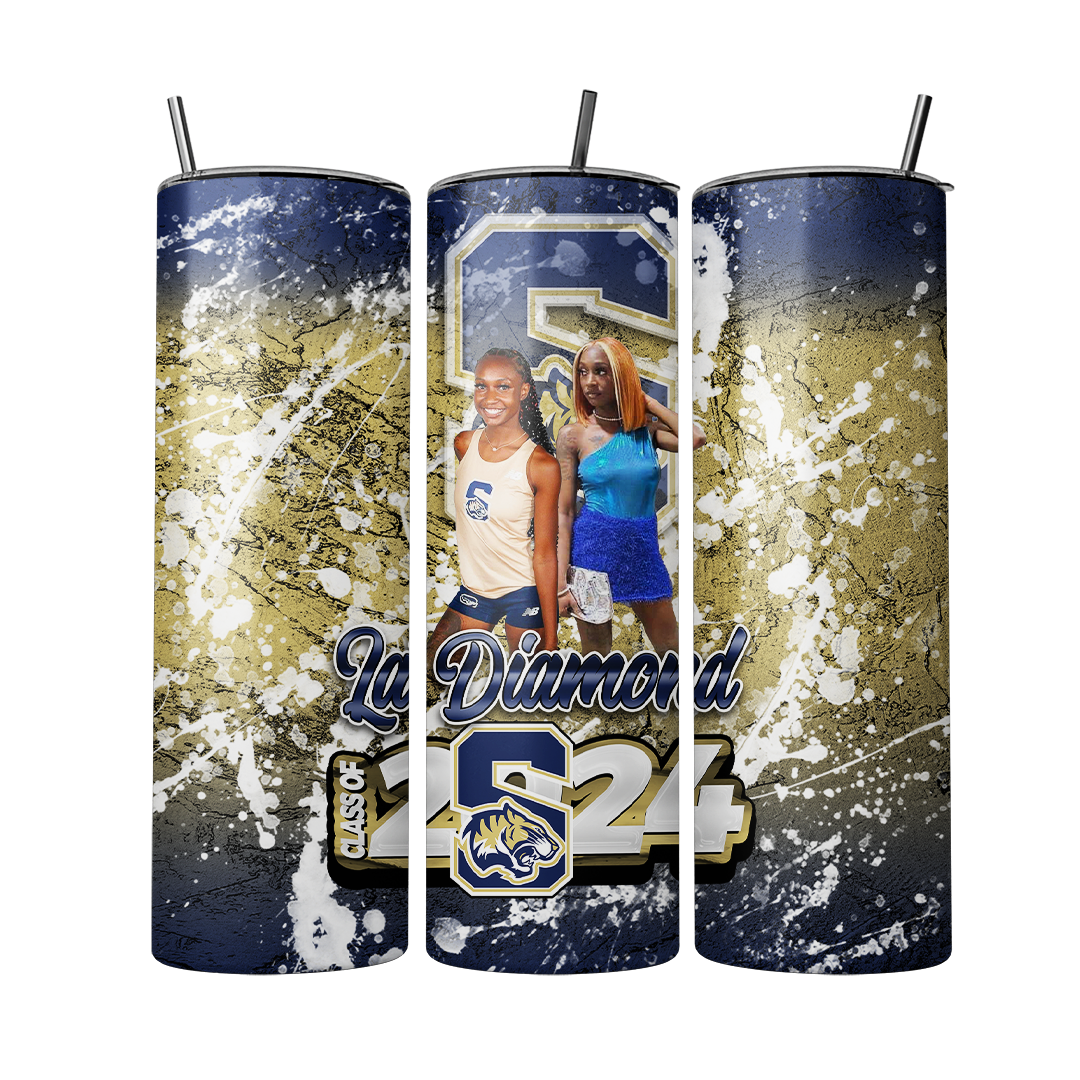 La'Diamond Graduation 2024 Tumbler