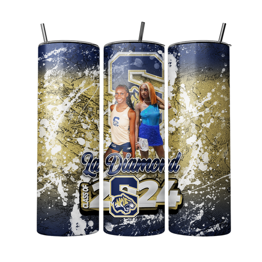 La'Diamond Graduation 2024 Tumbler