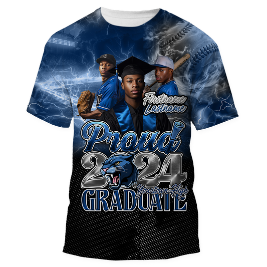 Graduation 2024 Proud Family Personalized Shirt